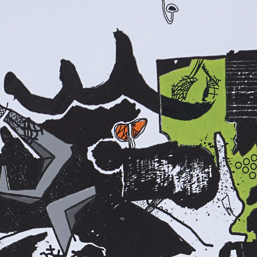 tangerine_segment - Art work by Kirsten Mortimer